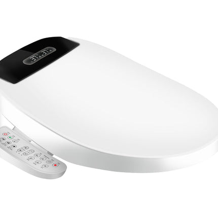 Modern Smart Bidet Toilet Seat with Heated Seat, Adjustable Butt & Feminine Wash, Warm Air Dryer, and Deodorizer