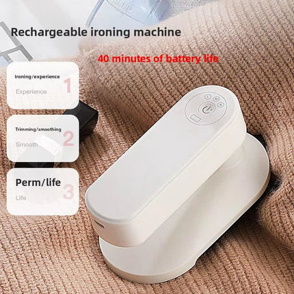 USB Rechargeable Handheld Garment Steamer for Wet & Dry Ironing