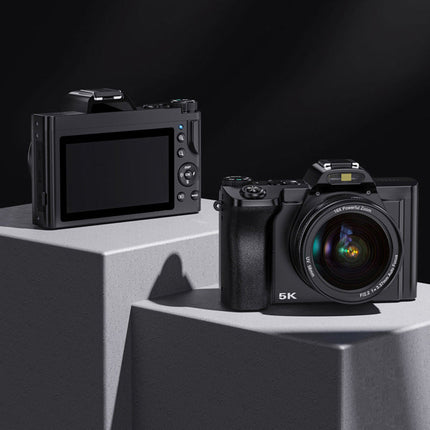 Rechargeable 5K Action Camera with 3.5" IPS Screen – 12MP CMOS, Travel & Vlogging Ready