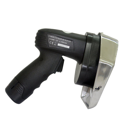 Portable 12V Cordless Meat Slicer – 100mm Blade, Adjustable 0–3000rpm, Rechargeable Battery