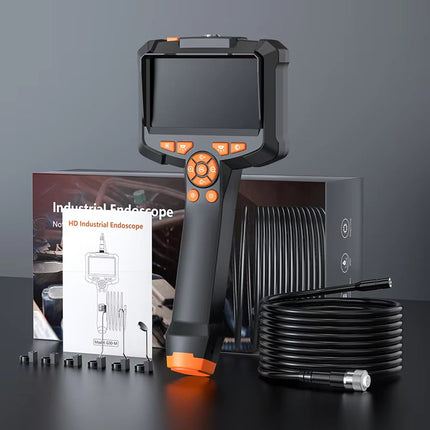 Portable 1080P Endoscope Inspection Camera with 8.5mm Waterproof Probe