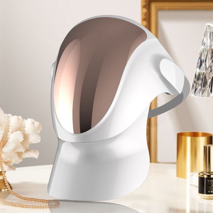 Rechargeable LED Light Therapy Facial Mask with Red, Blue and Infrared Modes