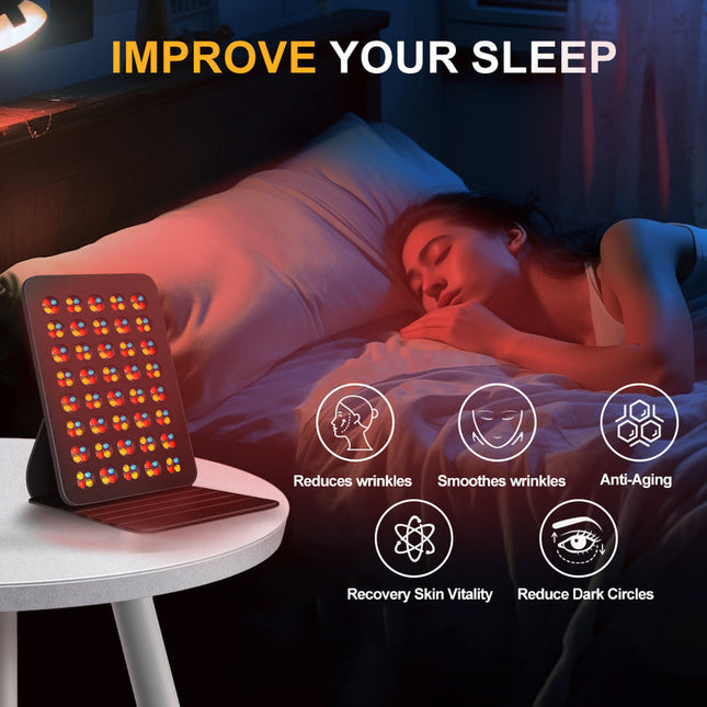Home Infrared Red Light Therapy Panel for Skin Care and Muscle Relief