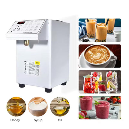 Heavy-Duty 8.5L Electric Sugar Syrup Dispenser with Precise Quantitative Control