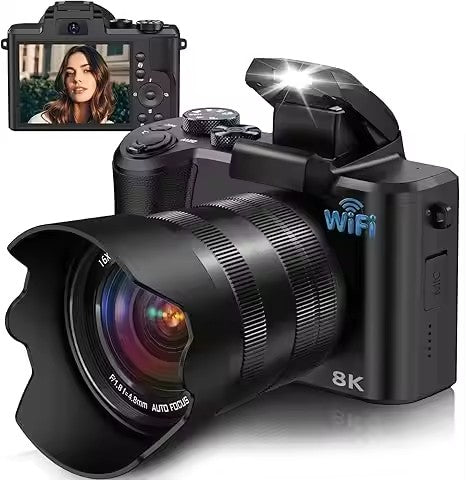 Professional 8K Mirrorless Digital Camera with Advanced Dual Sensor System