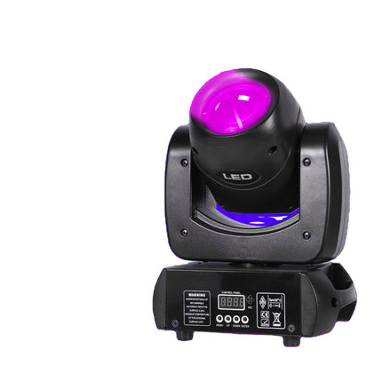 LED Moving Head Stage Light 80W with 7-Colour Gobo Effects & DMX Control