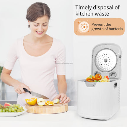 Compact 3.5L Air Filtration System with Quiet Operation and Adjustable Settings White