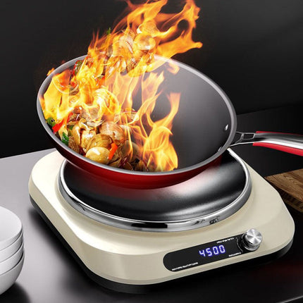 Portable 4500W Infrared Ceramic Hot Plate Electric Cooktop with Durable Glass Surface