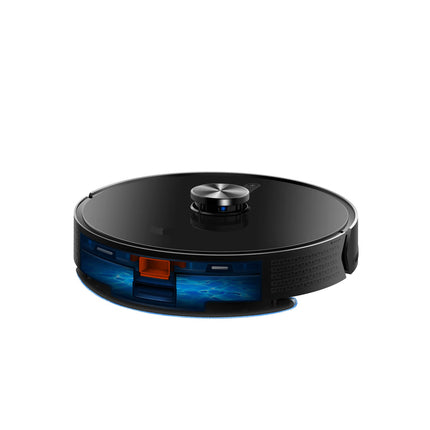 Smart Robot Vacuum Cleaner with Lidar Mapping, WiFi App Control and Mopping Function – Black