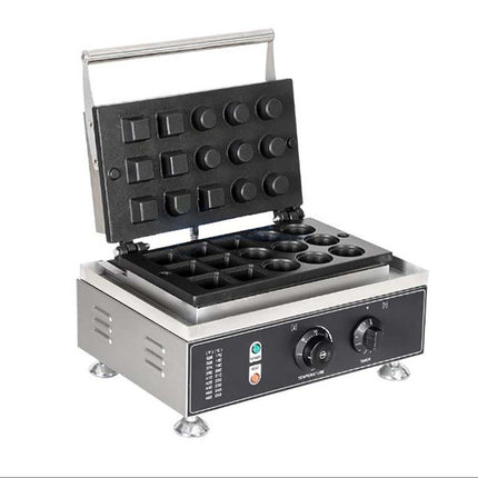 Commercial Electric Tart Shell Forming Machine 304 Stainless Steel Push Button 42x28mm Die