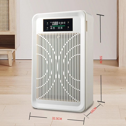 Smart Portable Air Purifier with App Control, 42W Power, Negative Ion Generator for Rooms up to 30m²