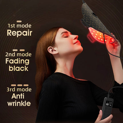 Photon LED Therapy Mask for Face and Neck – Skin Rejuvenation and Blemish Care Device