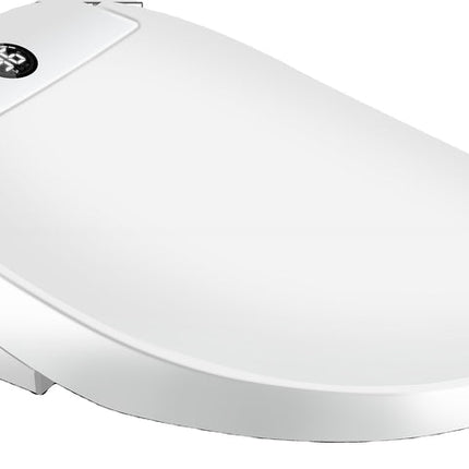 Smart Heated Elongated Toilet Seat with Automatic Open, Deodorization, Smart Wash & Slow-Close Lid