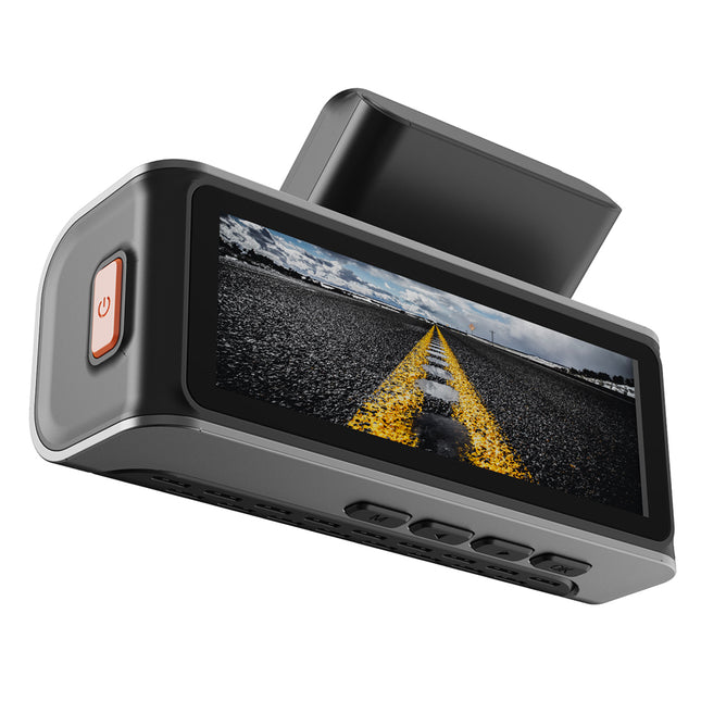 Dual Lens 4K Dash Camera with Rear 1080P Recording, Time-Lapse, WiFi and 256GB Card Support
