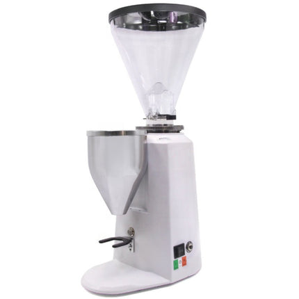 Heavy Duty 360W Coffee Grinder 64mm Flat Burr Aluminum Alloy for Home or Café Use