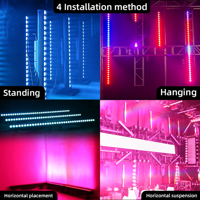 Professional RGBW 18x20W LED Wall Wash Light with DMX512 and IP66 Waterproof Rating