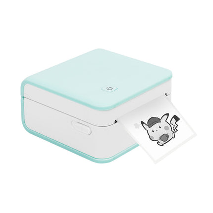Portable Thermal Label Printer with 300 DPI Resolution, Bluetooth Connectivity and 1000mAh Battery