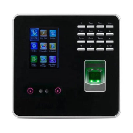 Face & Fingerprint Time Attendance Device with TCP/IP & USB, 2.8 Inch Color Display
