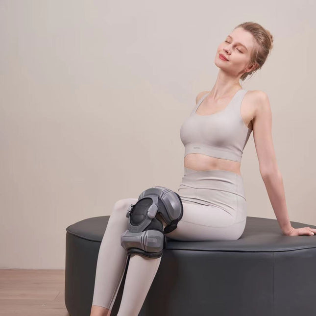 Smart Electric Joint Massager for Knee Elbow and Shoulder Relief with Infrared Heat and Air Compression