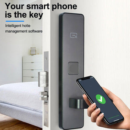 Electronic RFID Hotel Door Lock with Card Reader and Aluminium Alloy Body
