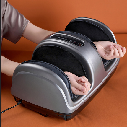 Air Compression Foot and Calf Massager with Adjustable Angle and Digital Control