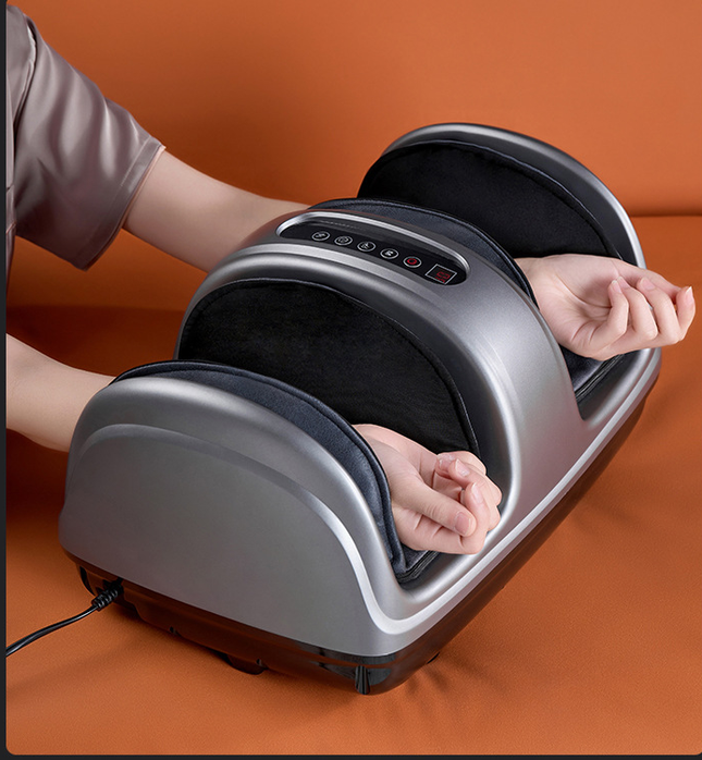 Air Compression Foot and Calf Massager with Adjustable Angle and Digital Control