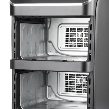 Dual Basket 6L + 6L Digital Air Fryer with Touch Control and Sync Cooking
