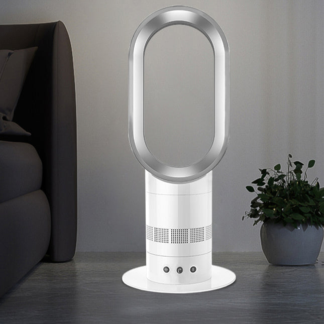 23-Inch Bladeless Tower Fan with 10 Speeds and 90-Minute Timer