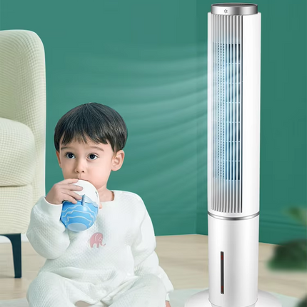 Water-Cooled Tower Air Cooler Fan 42-Inch, 80W, 4L Tank, 3 Speeds, 60° Oscillation & 12H Timer
