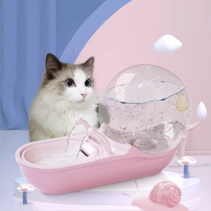 Large Capacity 4.5L Cat Drinking Fountain with Quiet Pump, Detachable Design and Filter