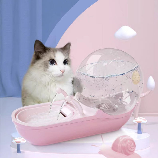 Large Capacity 4.5L Cat Drinking Fountain with Quiet Pump, Detachable Design and Filter