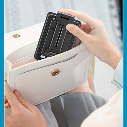 Portable Bluetooth Speaker Phone Stand with Adjustable Viewing Angle and Built-in HD Microphone
