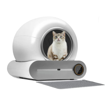 Automatic Cat Litter Box with Smart Waste Removal & Smell Reduction – Extra Spacious 65L Design