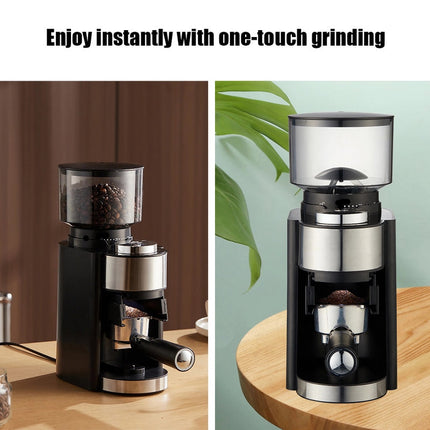 Burr Coffee Grinder with 25 Grind Levels, Touchscreen Controls & Portafilter Compatible Design