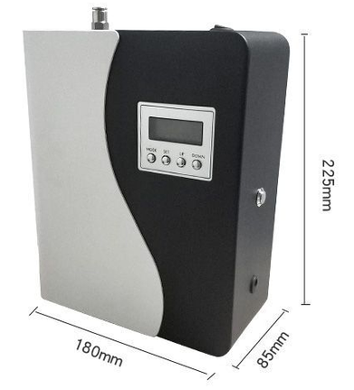 Commercial Aroma Diffuser with Internal Fan and HVAC Connection, Adjustable Fragrance Output