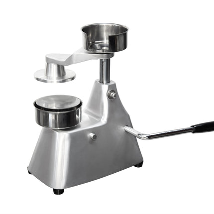 Manual Stainless Steel Burger Patty Press Machine with 150mm Portioning Plate