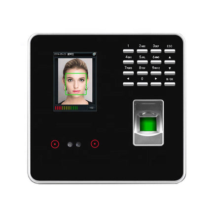 Face & Fingerprint Time Attendance Device with TCP/IP & USB, 2.8 Inch Color Display