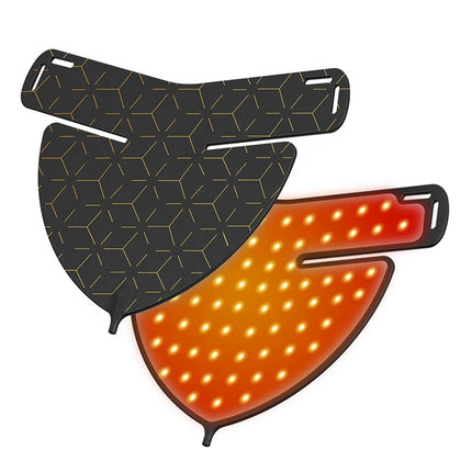 Portable Wireless LED Light Therapy Mask for Face and Neck – Flexible Silicone, Rechargeable