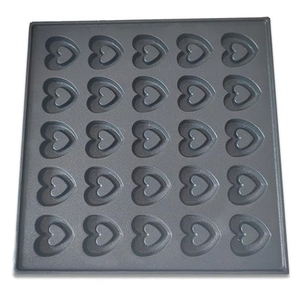 850W Stainless Steel Mini Waffle Iron (Non-Stick Plates) with Variable Temperature Control – NP-25