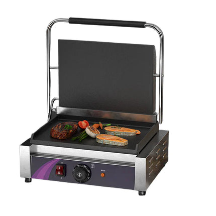 Professional Rotating Waffle Machine with 6-Grid Mold & Precision Heat Control
