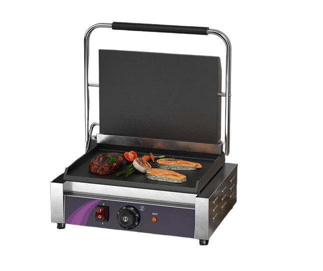 Professional Rotating Waffle Machine with 6-Grid Mold & Precision Heat Control