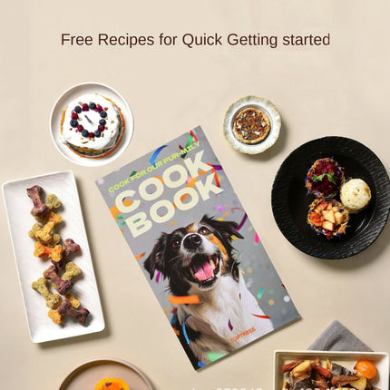Multifunction Pet Food Maker with Steam Cooking and Drying for Homemade Dog & Cat Meals