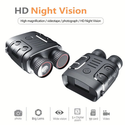 Digital Night Vision Goggles with Infrared Mode, 20X Magnification & HD Video Capture