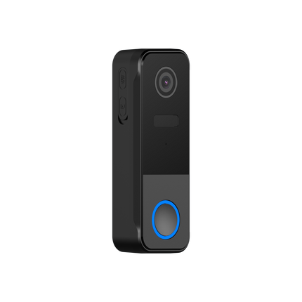 Wireless IP65 Waterproof Video Doorbell with PIR Motion Detection, Two-Way Audio & 5200mAh Rechargeable Battery