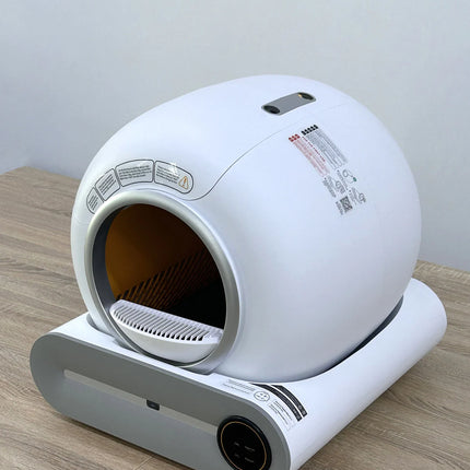 Automatic Cat Litter Box with Smart Waste Removal & Smell Reduction – Extra Spacious 65L Design