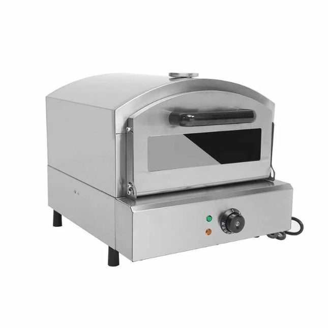 12” Compact Stainless Steel Pizza Maker – Gas & Electric Powered Outdoor Oven