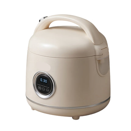 2L Portable Electric Rice Cooker 400W with Timer & Stainless Steel Inner Pot