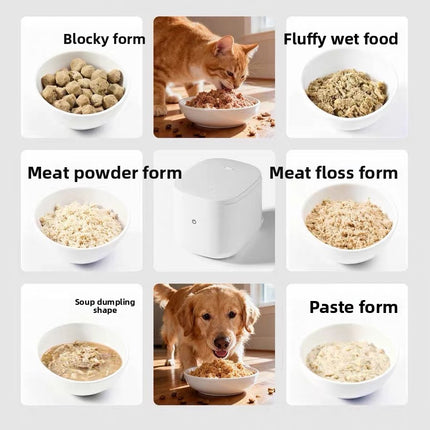 Automatic Pet Food Maker for Homemade Wet & Dry Food with Intelligent Cooking Functions