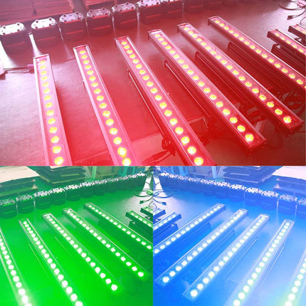 Outdoor Waterproof LED Wall Washer Pixel Bar 18x18W RGBWA+UV Stage Wash Light with DMX512