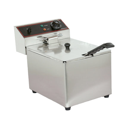 High-Power 3200W Electric Fryer with Built-In Oil Filtration and Temperature Control
